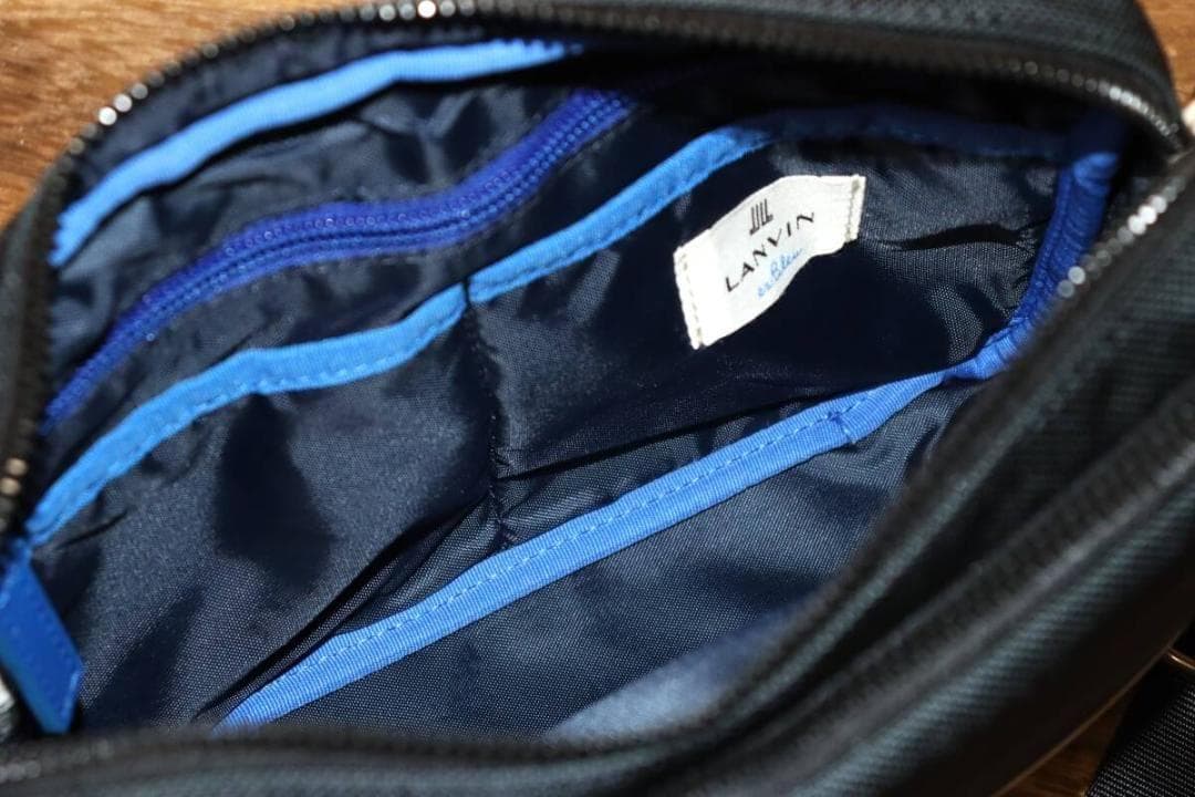 新品 LANVIN en Bleu ホライゾン ショルダーバッグ Ⓗ