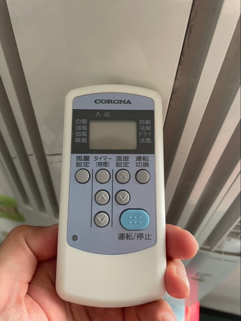 CORONA 窓用エアコン　箱無し (手渡し限定)