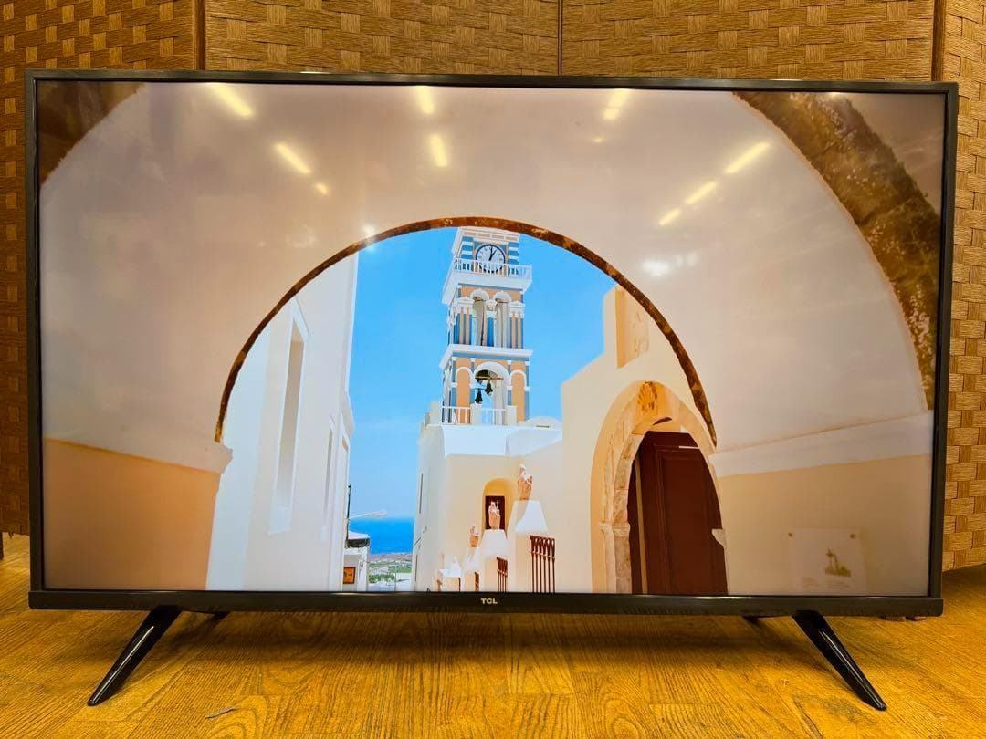 【美品】 4K対応　TCL 43P615 43型　アプリ内蔵式　2022年製