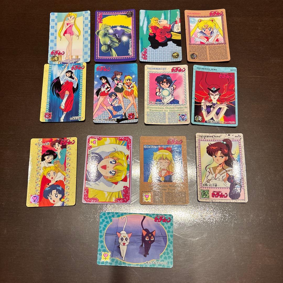 セーラームーンカードダス　350枚越え（被りあり）