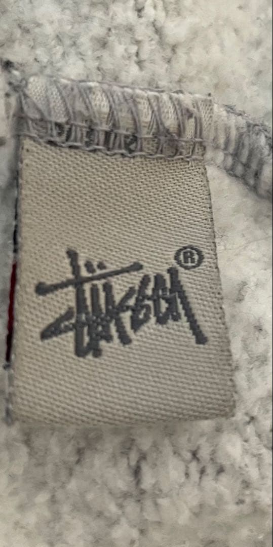 【希少】 ２５周年 stussy ステューシー グレー パーカー L