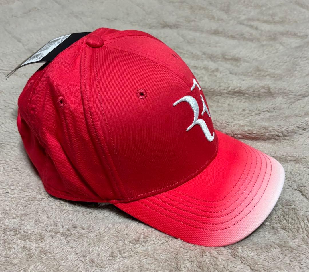 NIKE RFロゴ CAP グラデーションキャップ レッド 新品・タグ付き 赤