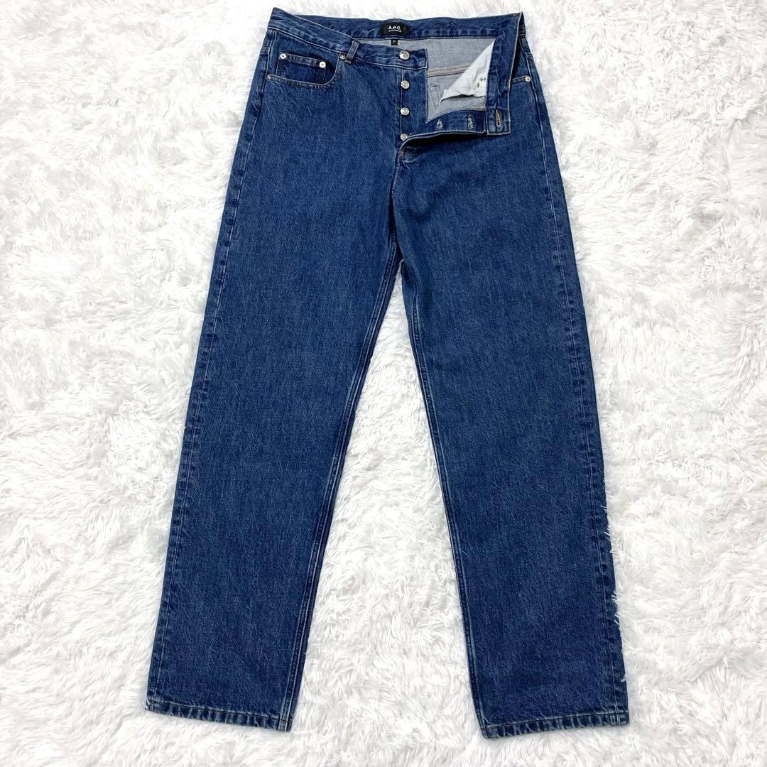 極美品✨　A.P.C.　アーペーセー　JEAN FAIRFAX　31　ブルー