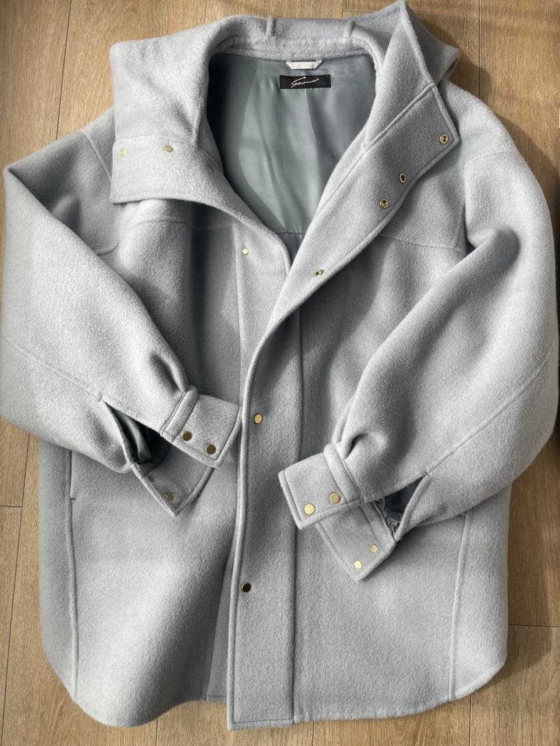 美品 STUNNING LURE ヤクウールリバーフーディー