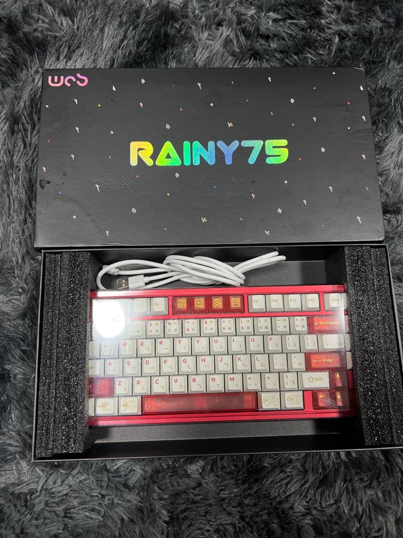 WOBKEY Rainy75 RT Pro レッド