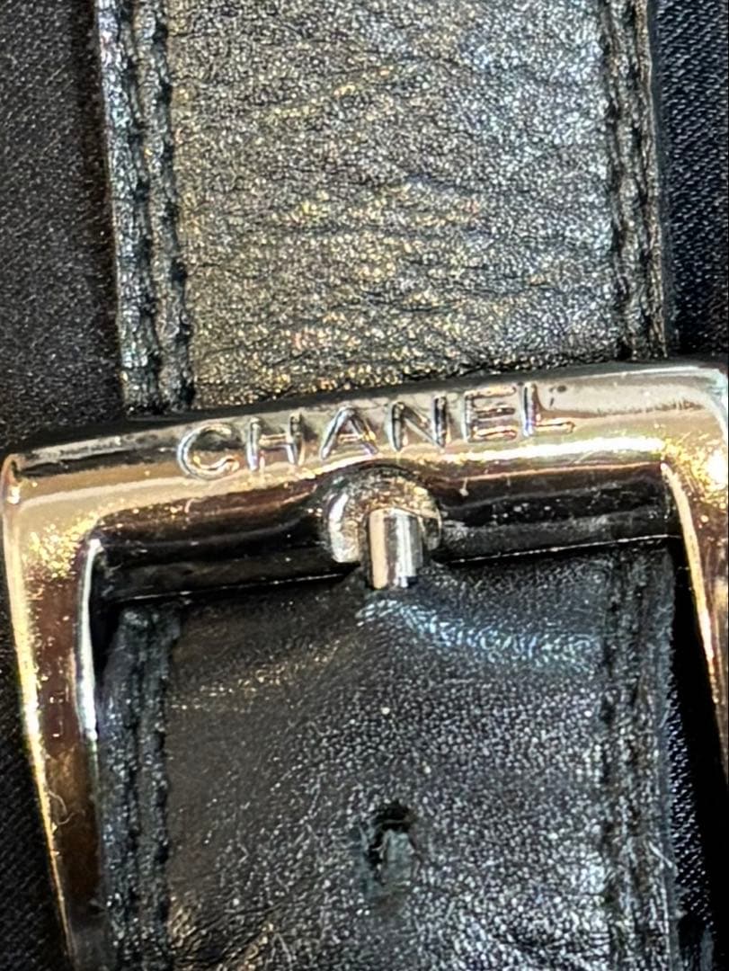 CHANELシャネル/ブーツ/ロングブーツ/黒