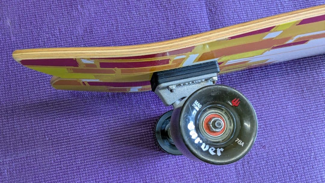 carver カーバー スケート サーフスケート 全長:74㎝幅:24㎝ 当時物