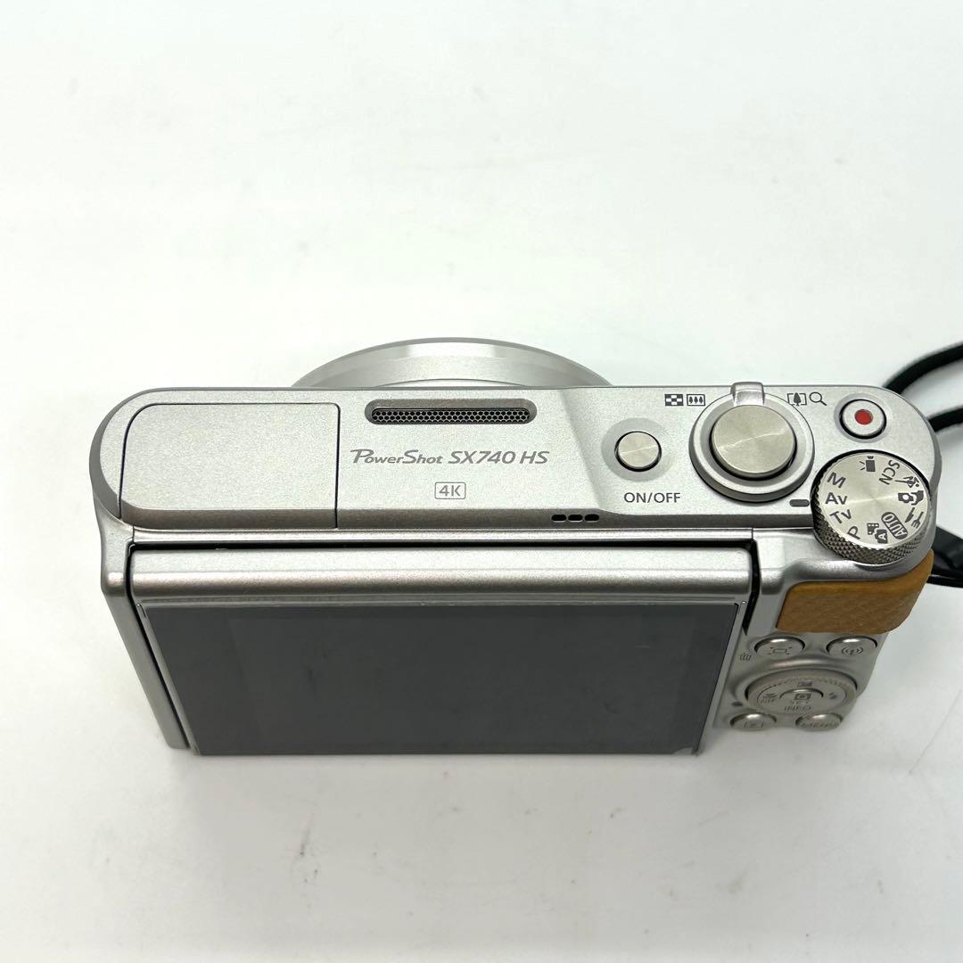 【美品】Canon PowerShot SX740HS シルバー キャノン