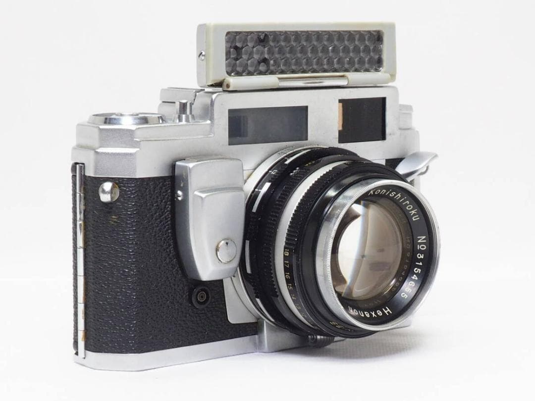 美品■ Konica III M HEXANON 50mm F1.8 露出計稼働