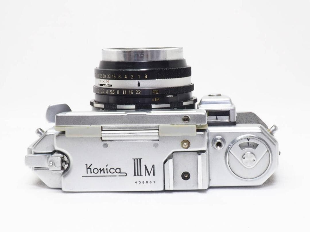 美品■ Konica III M HEXANON 50mm F1.8 露出計稼働