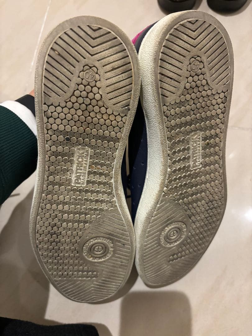 PATRICK ネイビー スニーカー 40