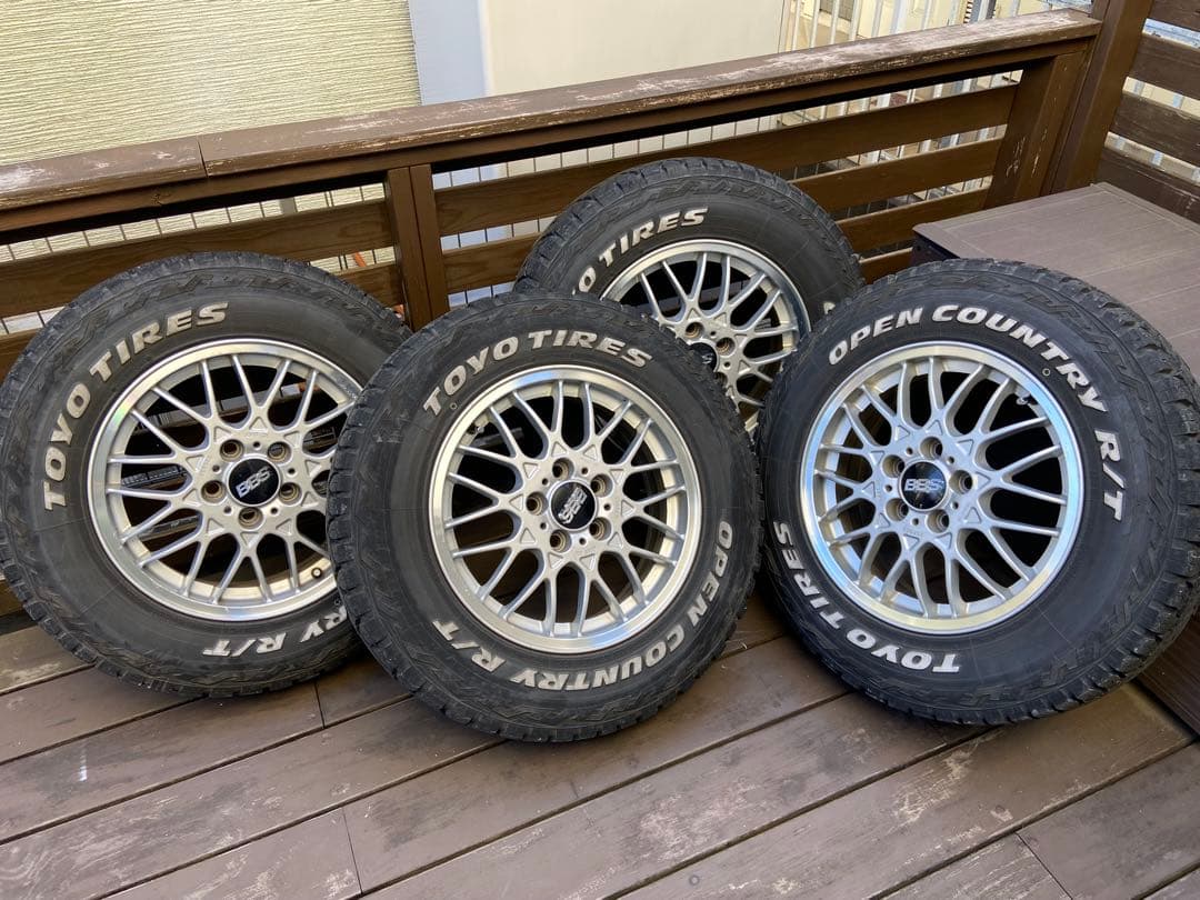 三菱純正BBSホイール&OPEN COUNTRY R/T 16インチ 4本セット