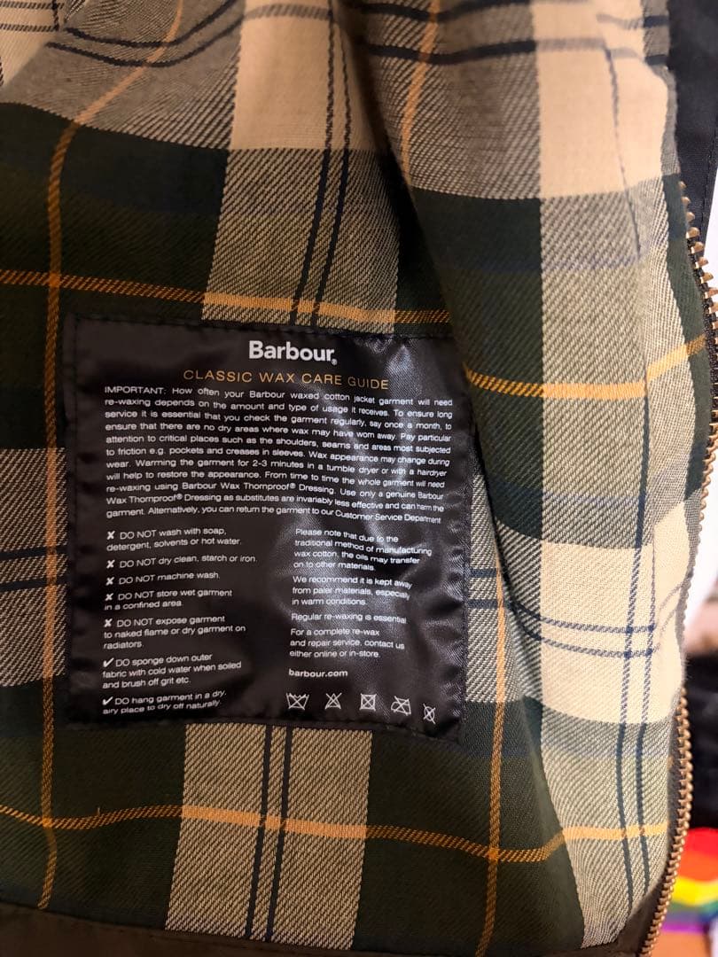 Barbour（バブアー）Bedale（ビデイル）ワックスジャケット