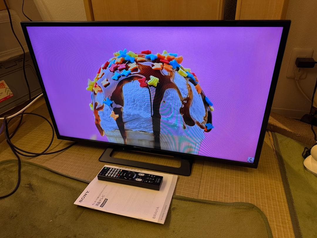 SONY ソニー　液晶テレビ　KJ-32W500E　22年製　映り綺麗超極美品！