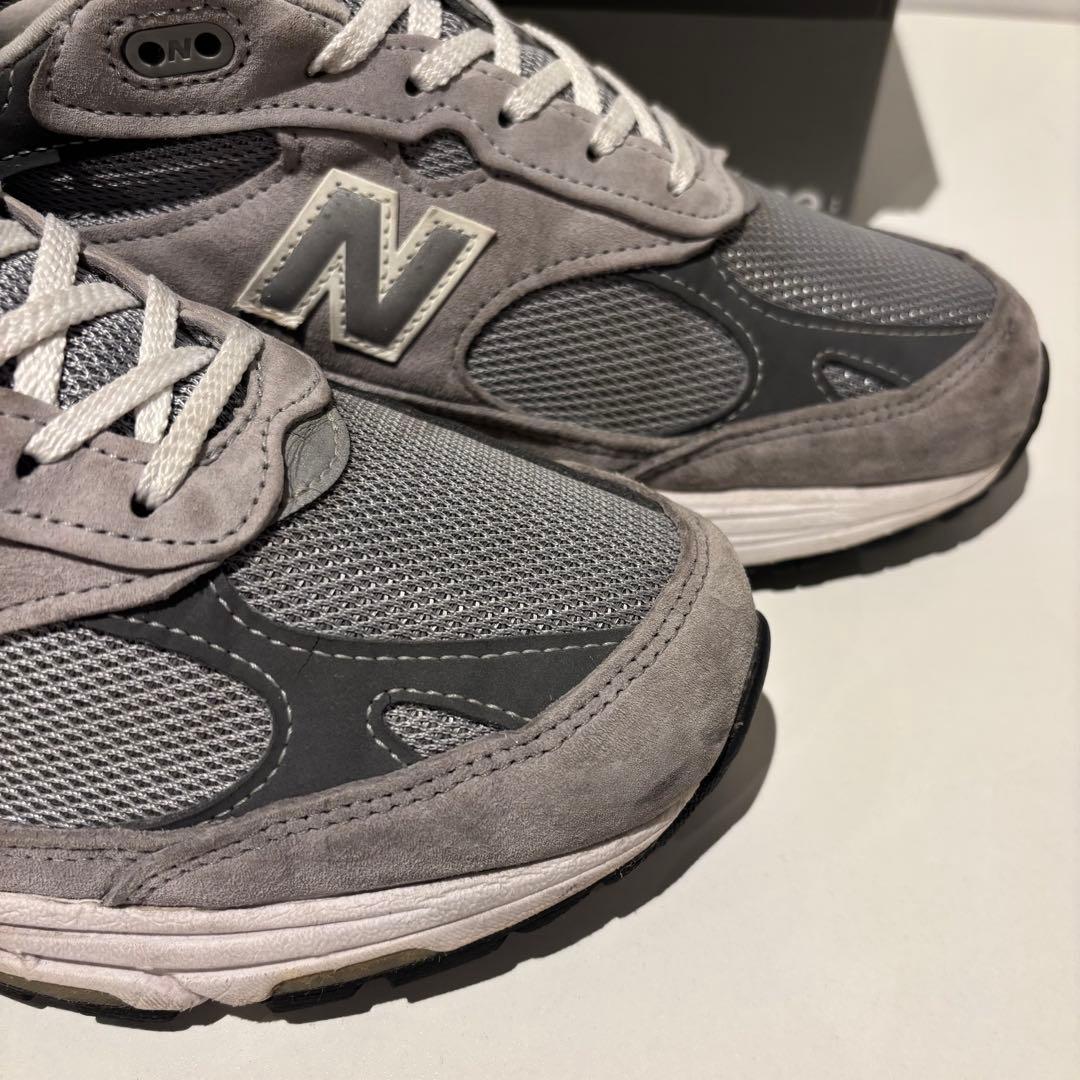 最終価格new balance 993 MADE IN USA グレー US9D