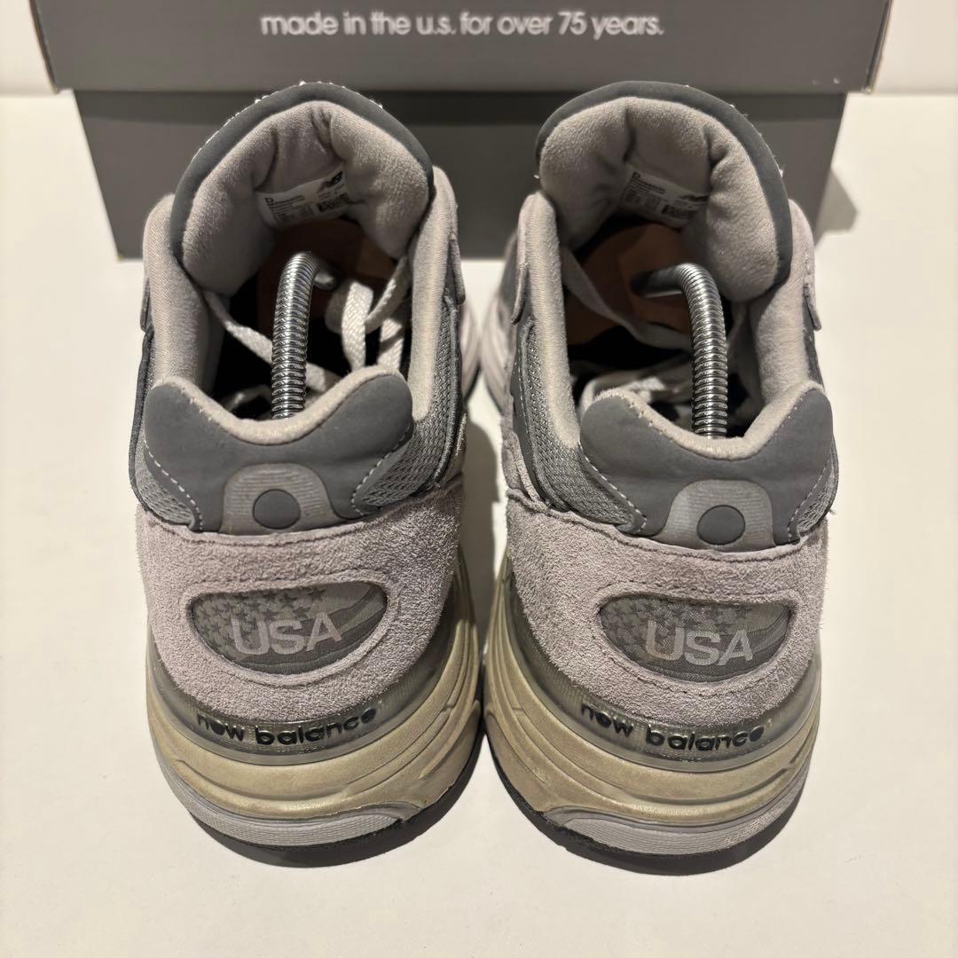 最終価格new balance 993 MADE IN USA グレー US9D