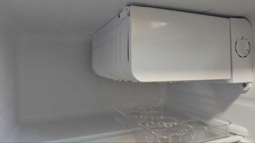 美品アイリスプラザ 冷蔵庫46LPRC-B051D-S直冷式1ドア2024 年製