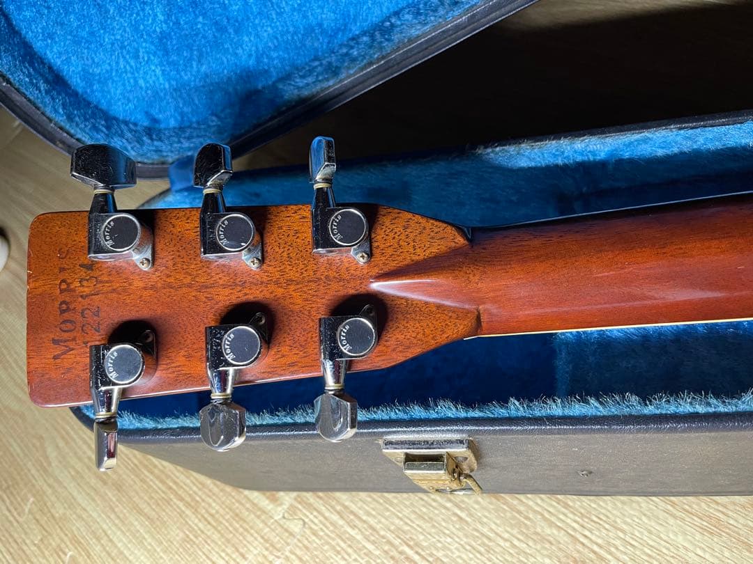 Morris W-60 ハカランダ材 トップ単板