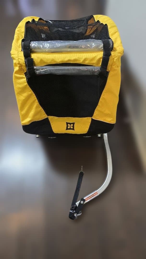 BURLEY 自転車用トレーラー 黒/黄色