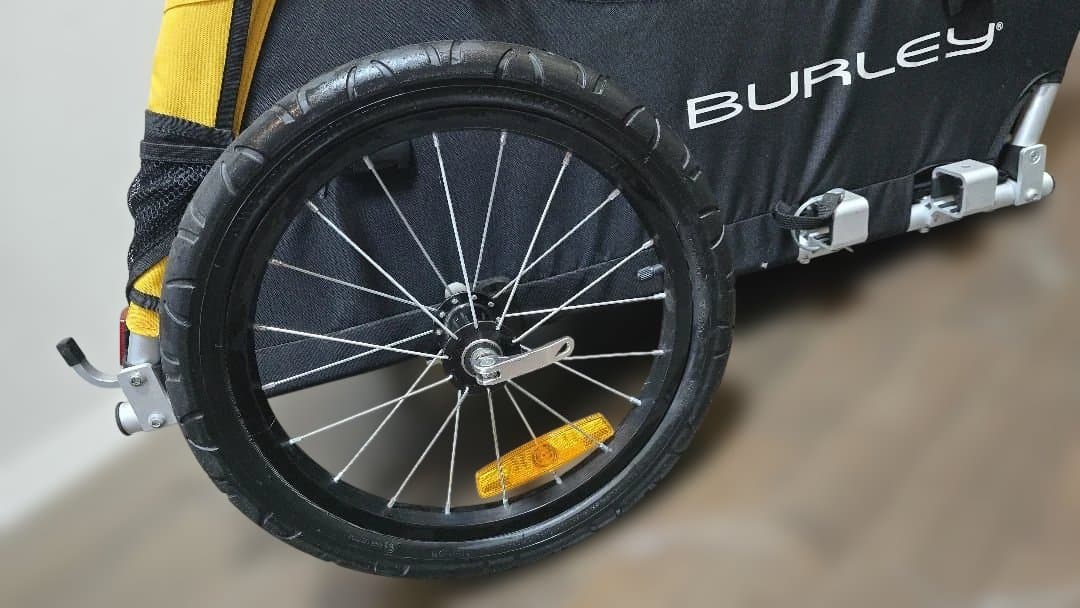 BURLEY 自転車用トレーラー 黒/黄色