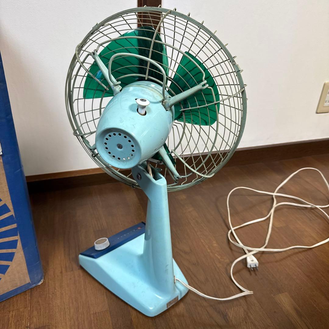日立 扇風機 昭和レトロ 希少 箱有り