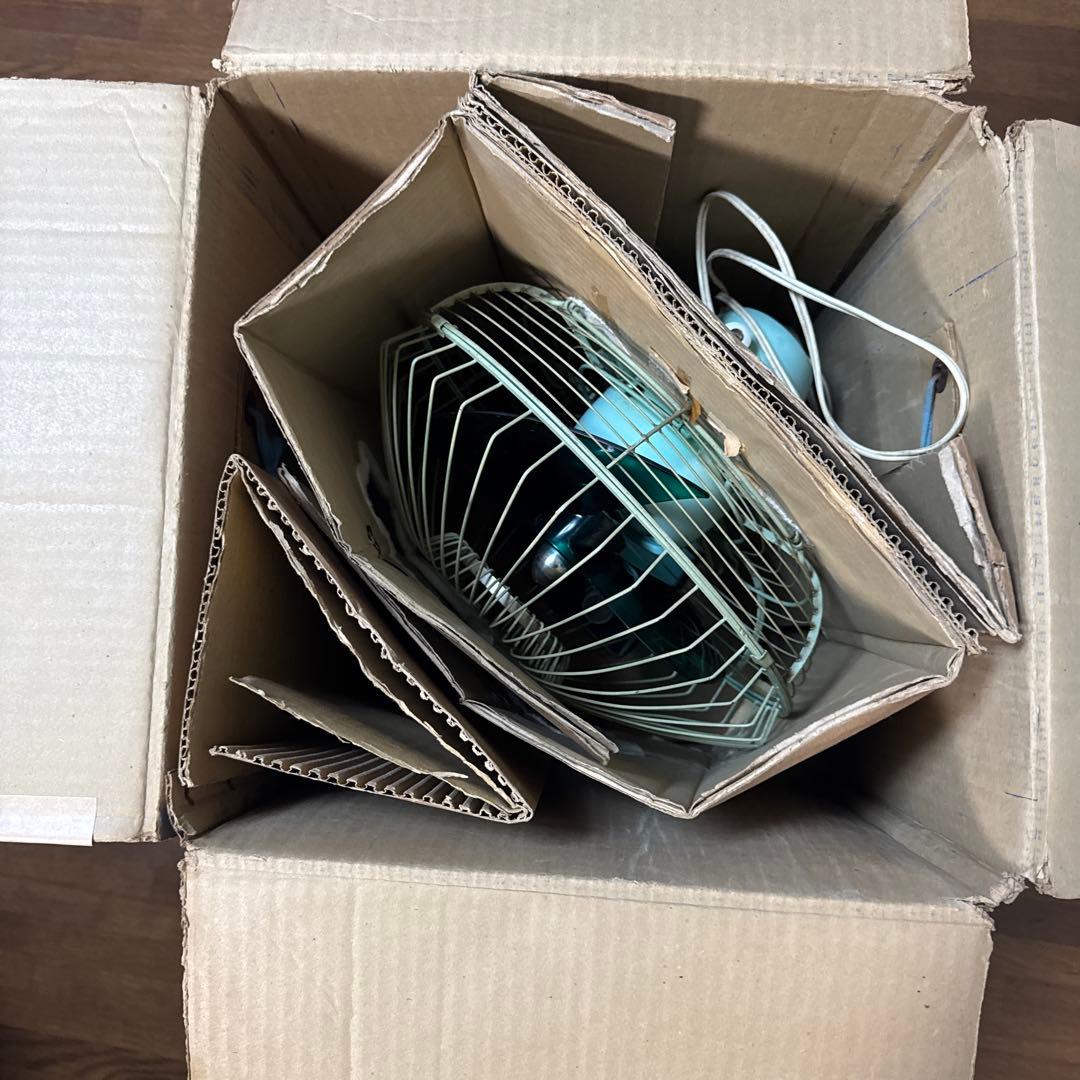 日立 扇風機 昭和レトロ 希少 箱有り