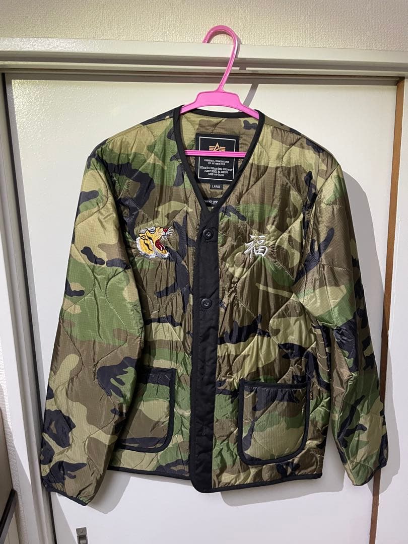 アルファ×ナノユニバースキルティングジャケット