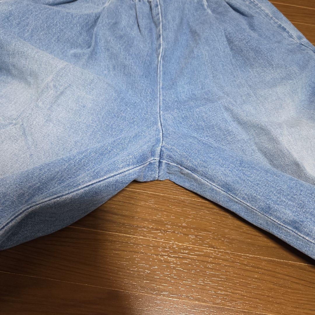 【かぐれ】フェードデニムイージーパンツ