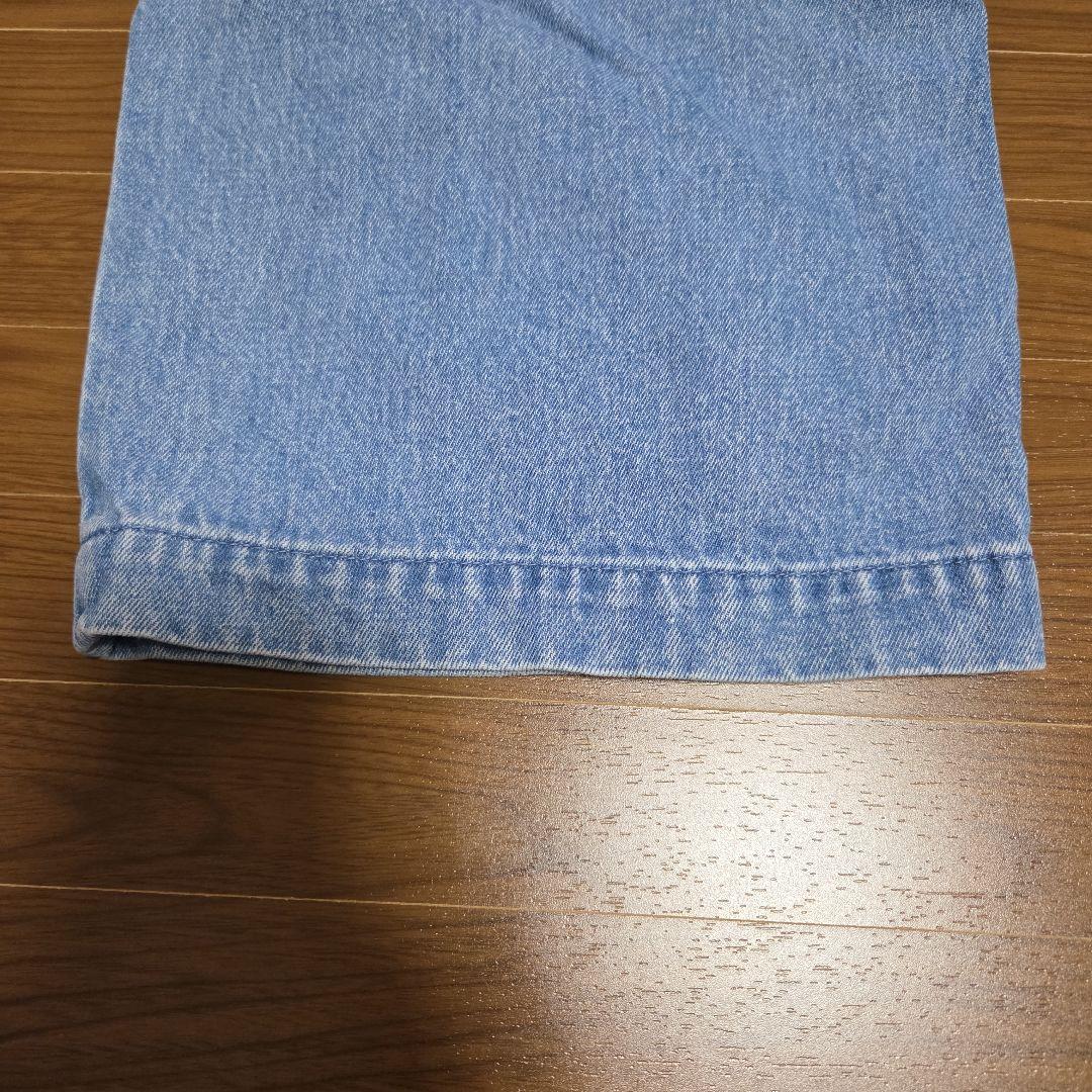 【かぐれ】フェードデニムイージーパンツ