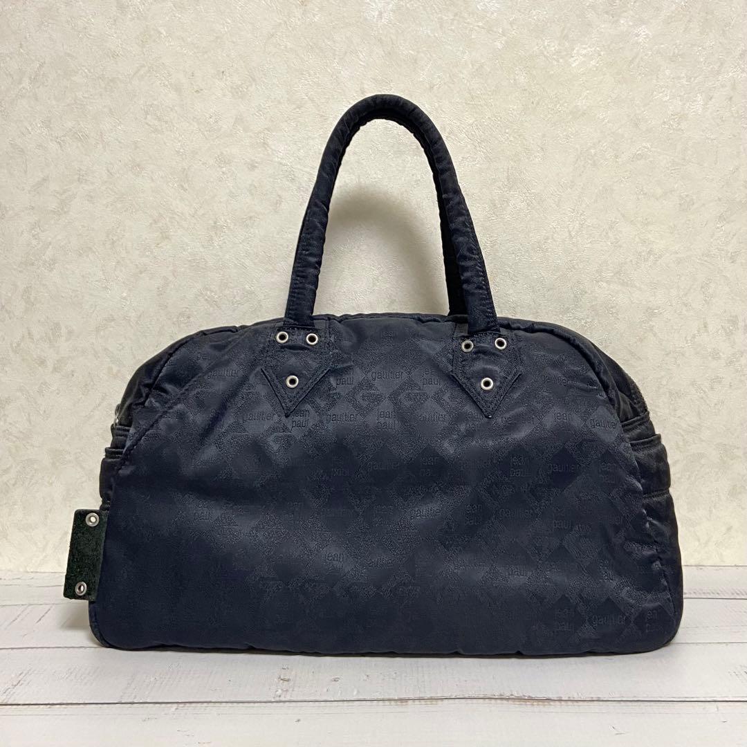 ゴルチエ　ボストン型バッグ　モノグラム／GAULTIER