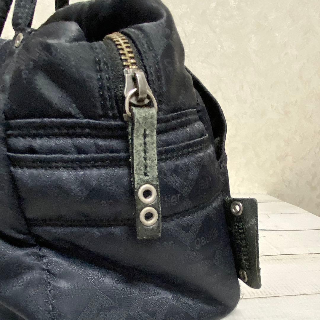 ゴルチエ　ボストン型バッグ　モノグラム／GAULTIER