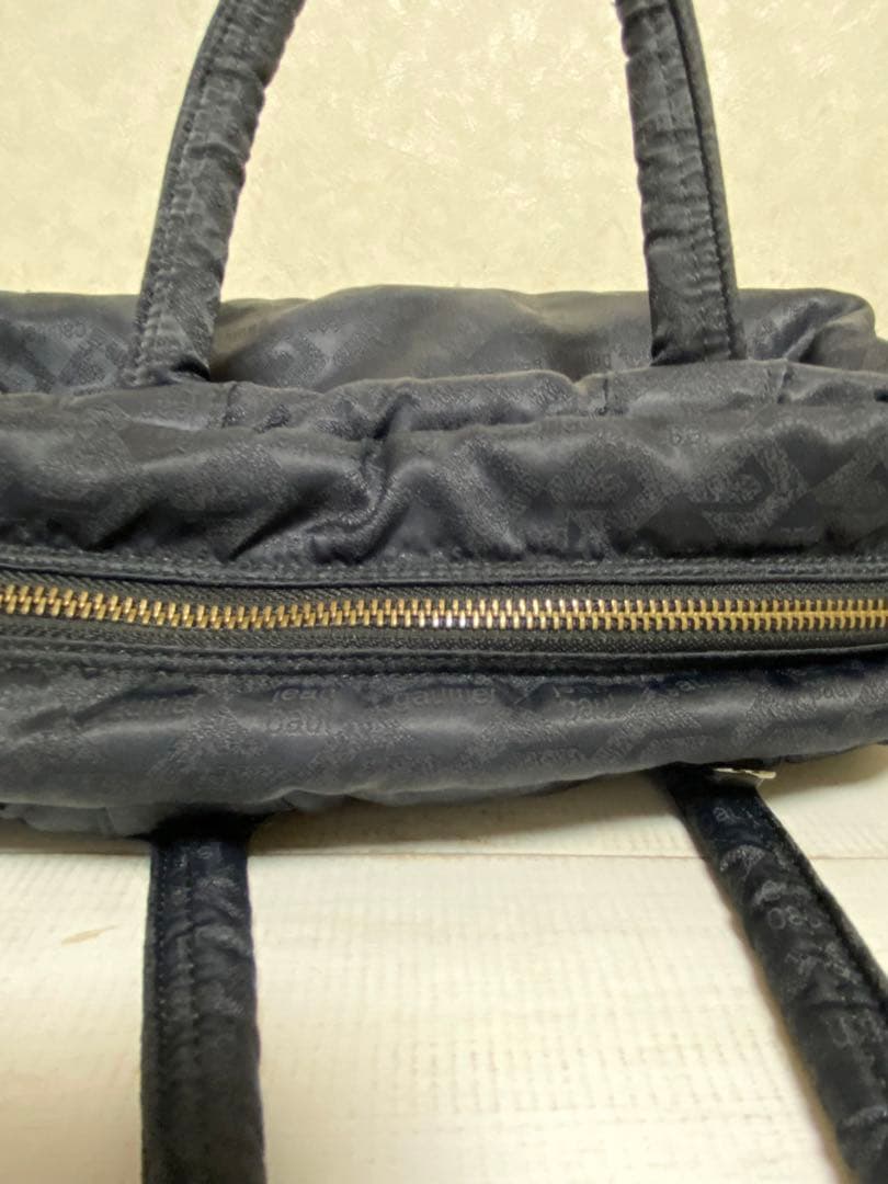 ゴルチエ　ボストン型バッグ　モノグラム／GAULTIER