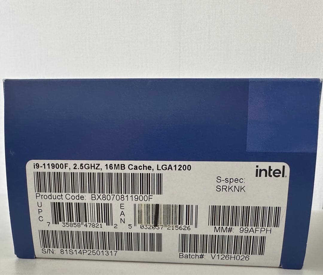 その他 intel BX8070811900F