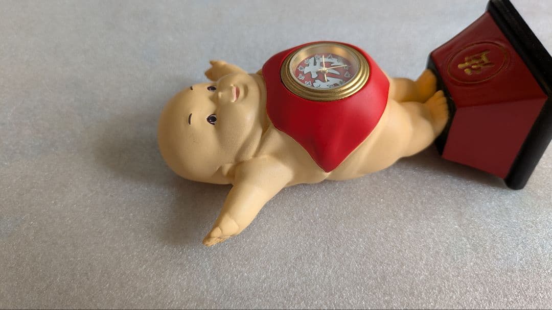 千と千尋の神隠し　帰ってきた坊　ミニ置時計　フィギュアキーホルダー　セット