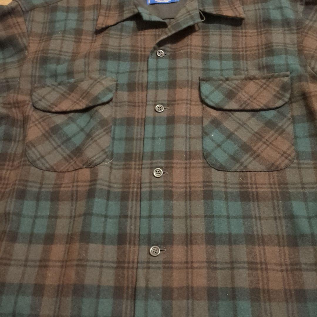 00's PENDLETON 好配色チェック ボードシャツ M