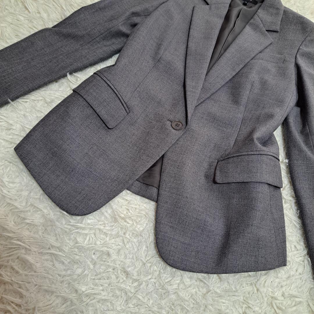 【Theory】ライトサキソニー ジャケット パンツ セットアップスーツ　グレー