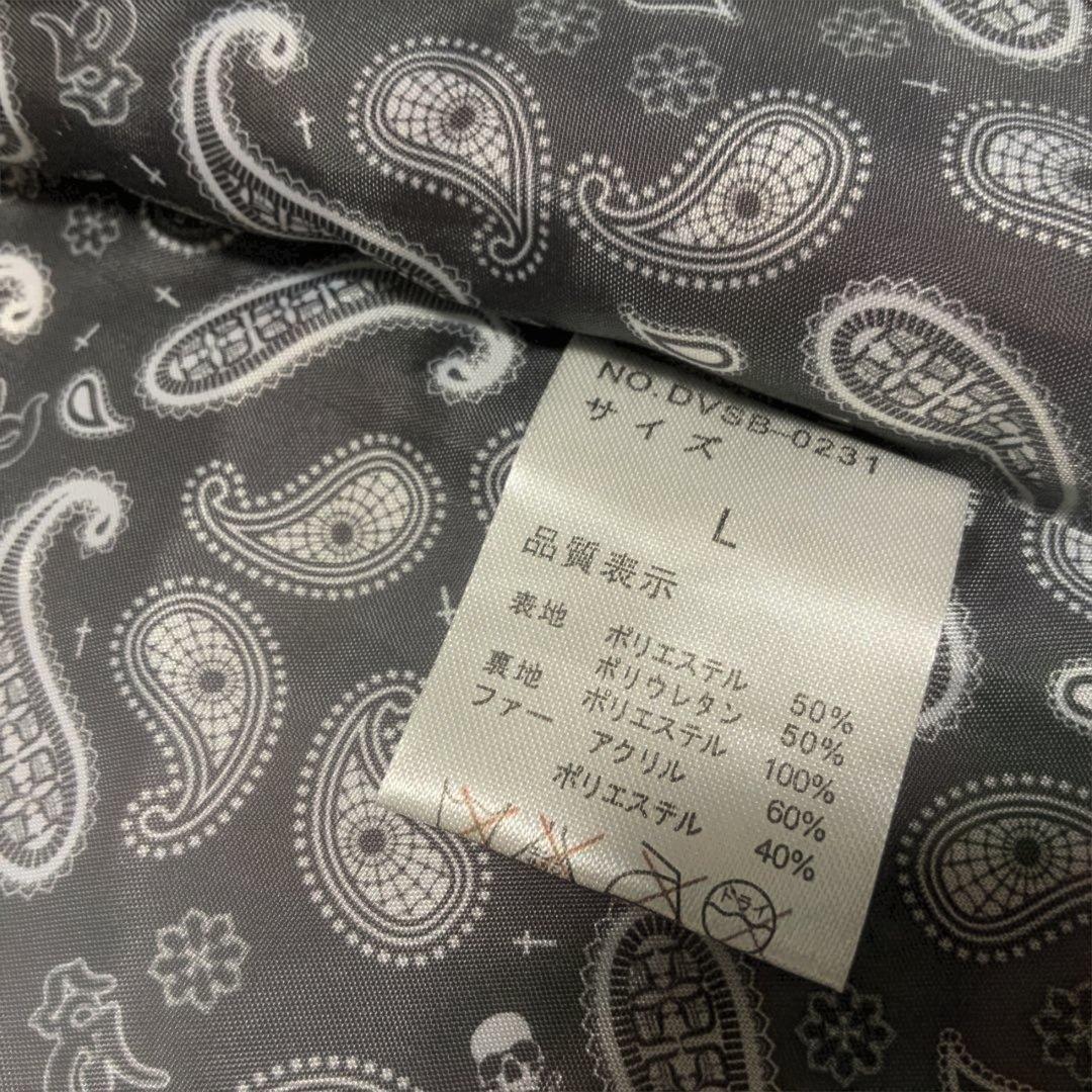 ディバイナー DIVINER フェイクファー付きPUレザーシングルライダース