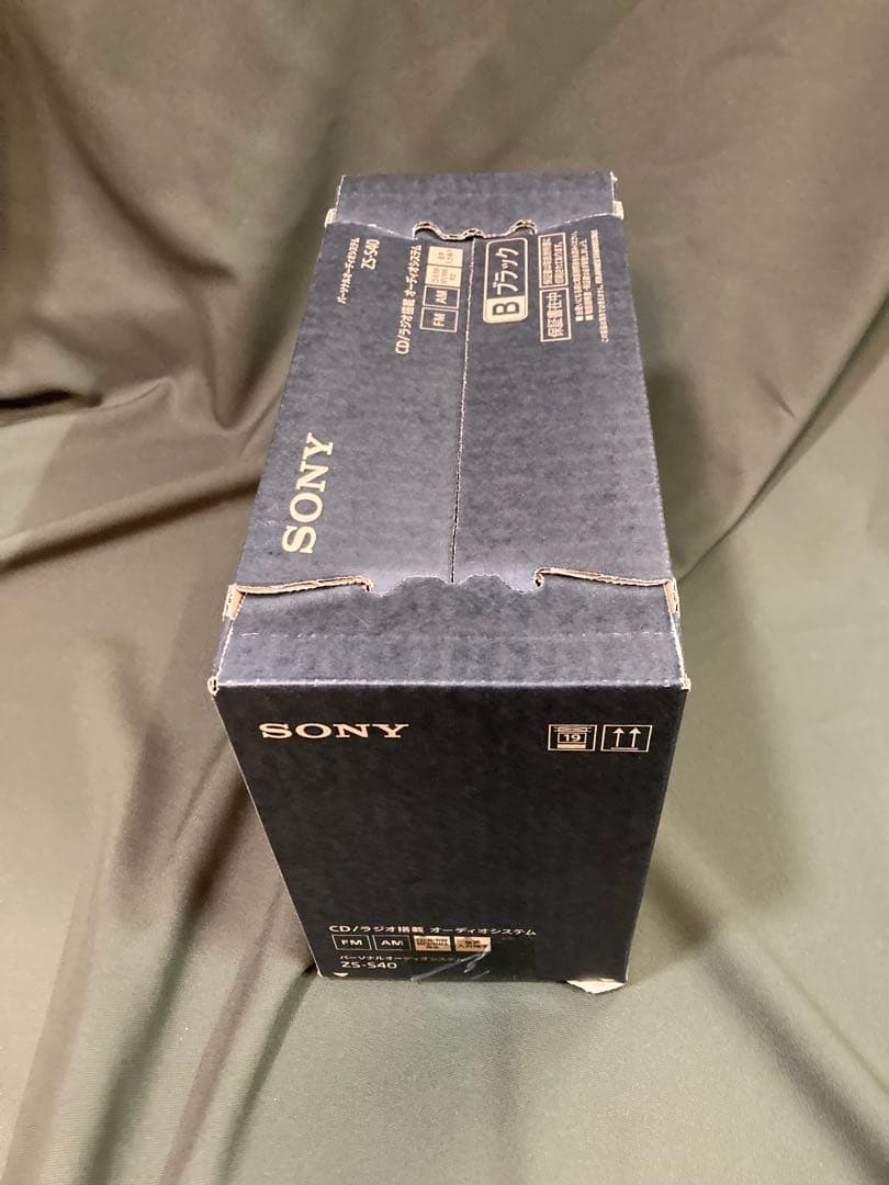 SONY ZS-S40 CDラジオ　ブラック　新品
