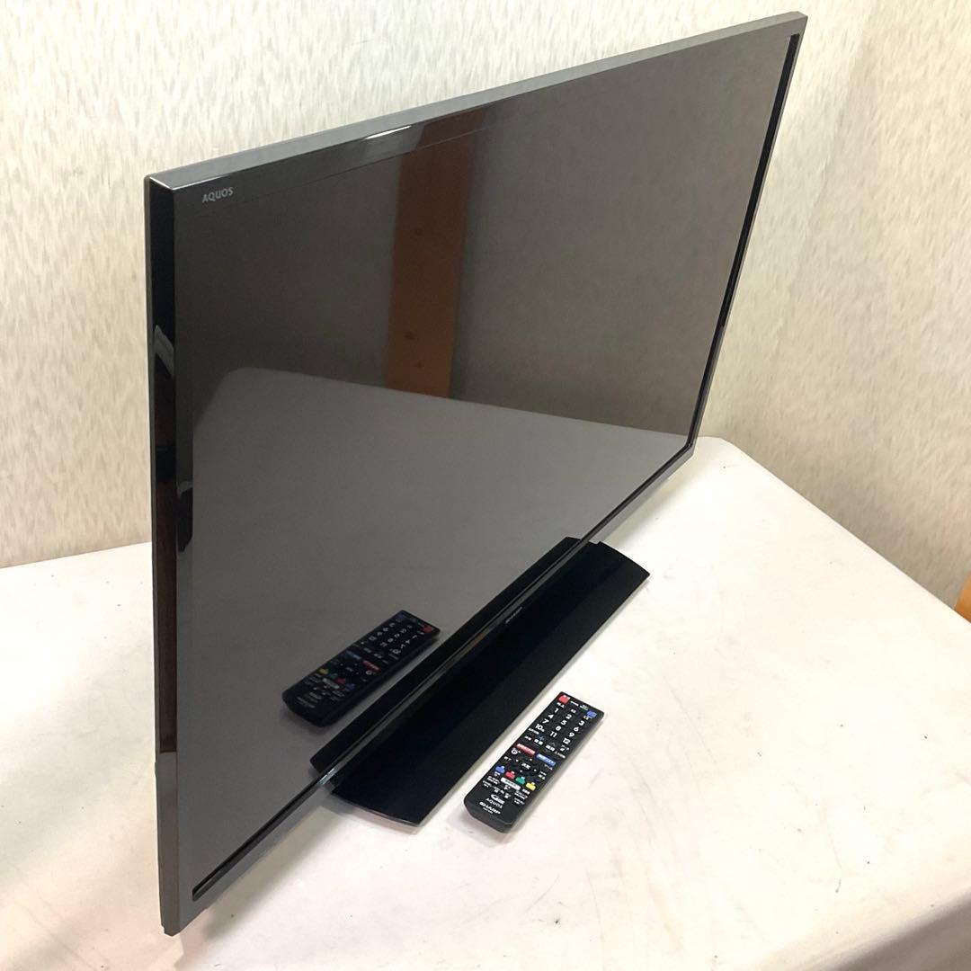 【しゅうゆう】美品裏録対応40型 シャープ 液晶テレビ アクオス フルHD