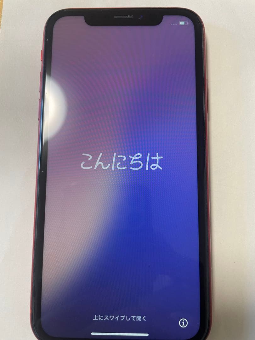 レッド iPhone XR 本体