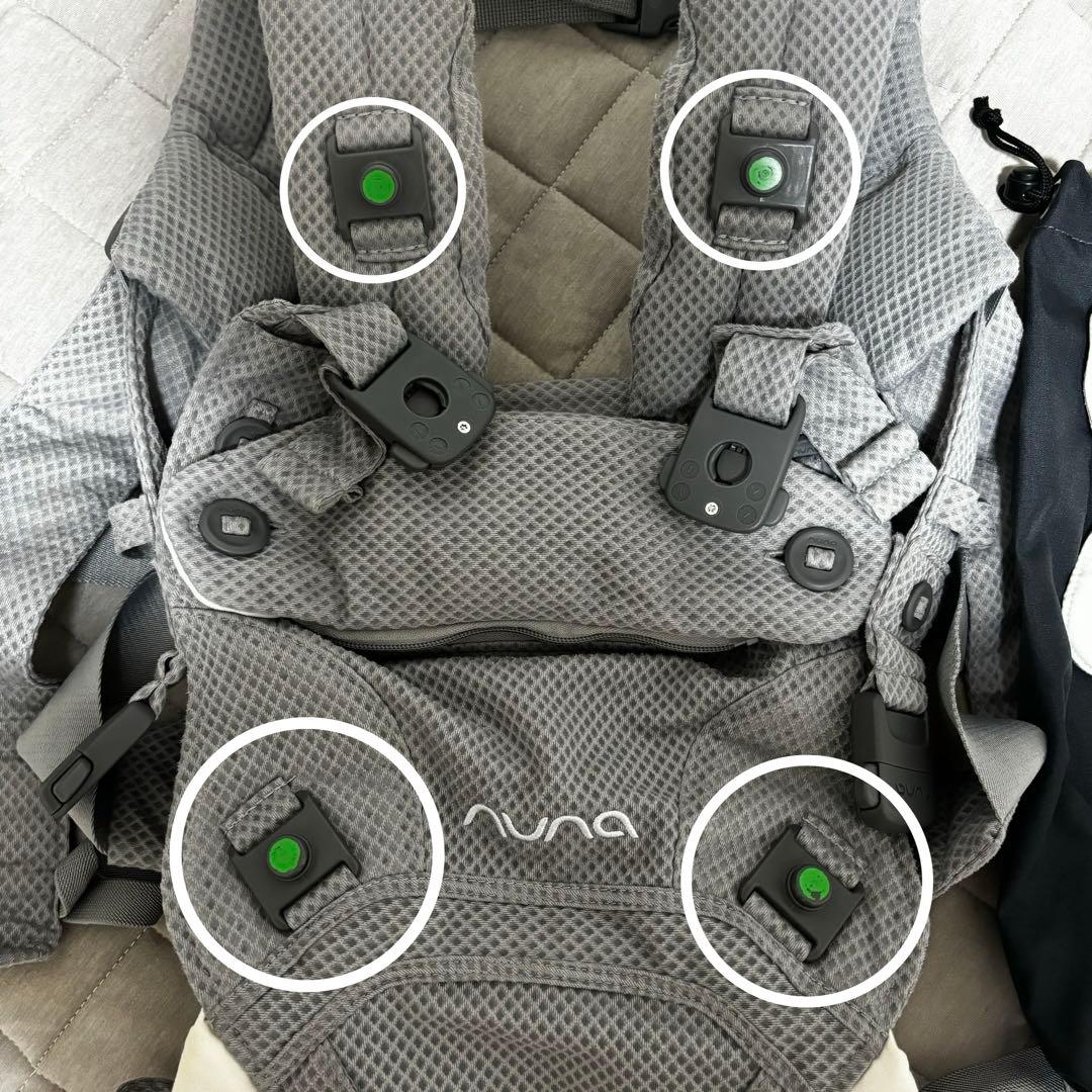 nuna cudl click fog 抱っこ紐　ヌナ　カドルクリック