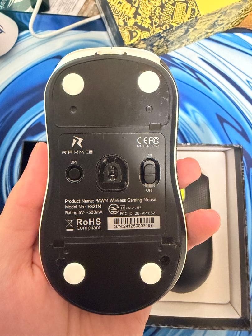 Rawm ES21M ホワイト & Darmoshark M3S Max セット