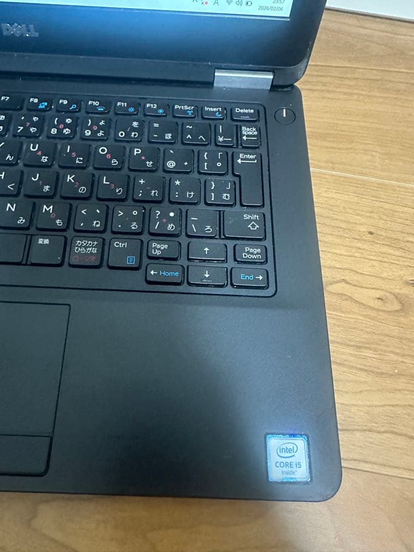 Windowsノート本体 DELL E5270 i5-6200U 4GB+SSD128GB Win11