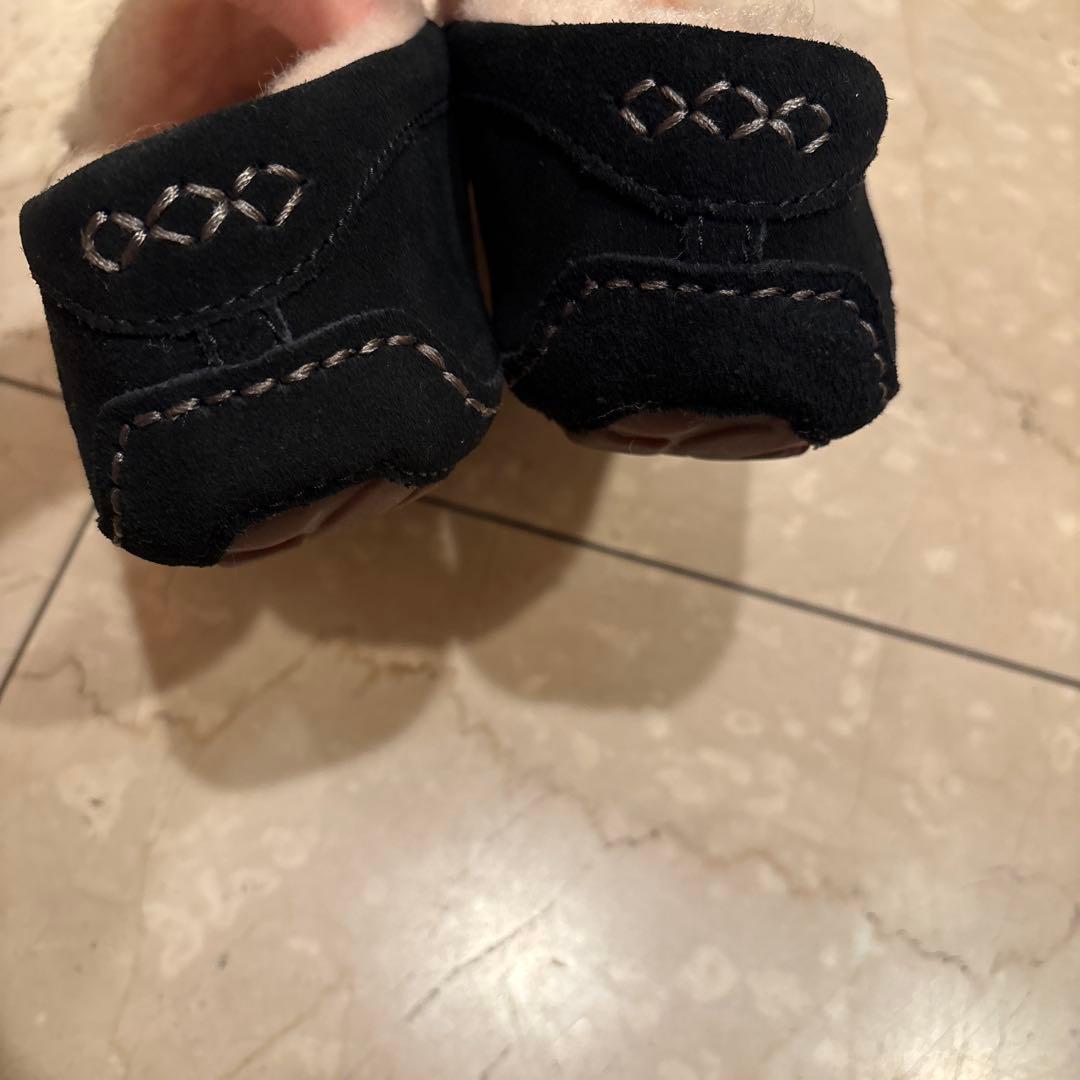 美品　UGG ブラック モカシン　5 36