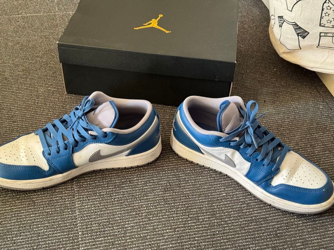 Nike Air Jordan 1 Low 青/白