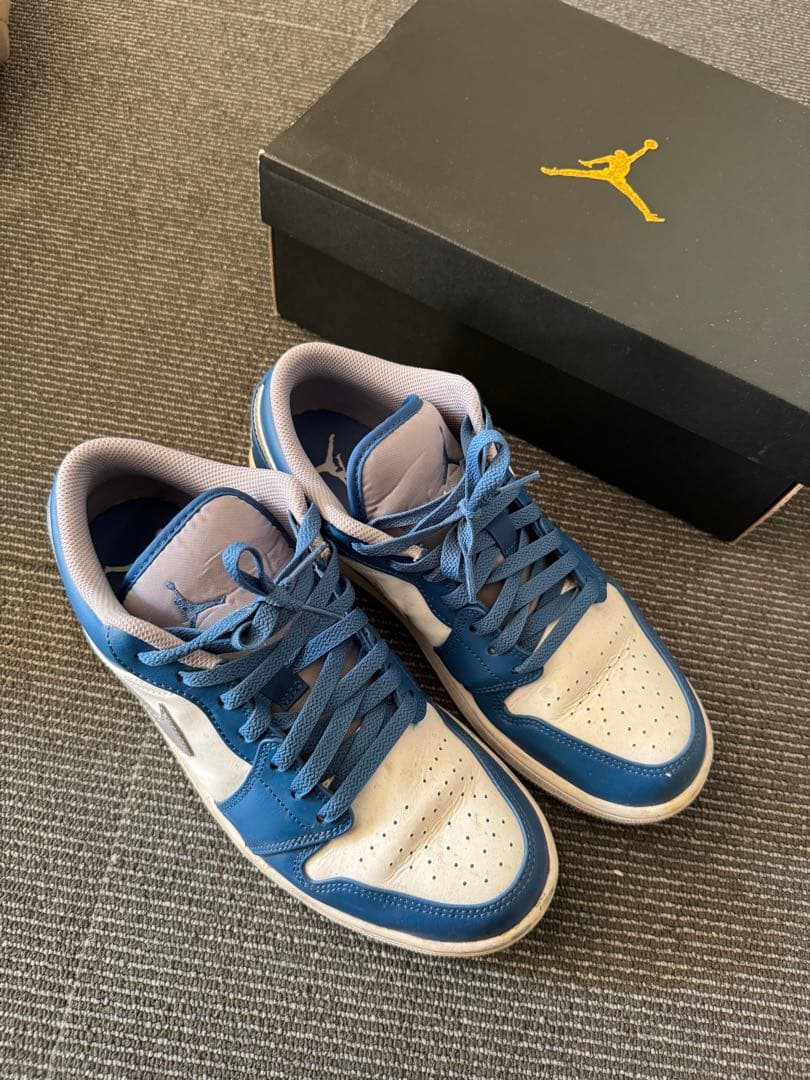 Nike Air Jordan 1 Low 青/白