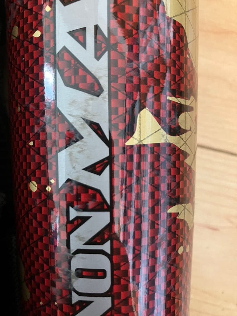 ゼット　ブラックキャノンＭＡＸ　軟式バット84cm 770g 美品　希少レッド