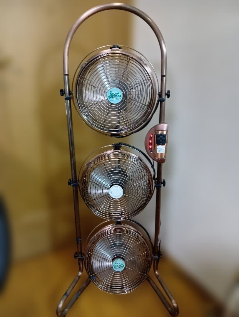 ドウシシャ DOSHISHA 3連タワー型メタル扇風機