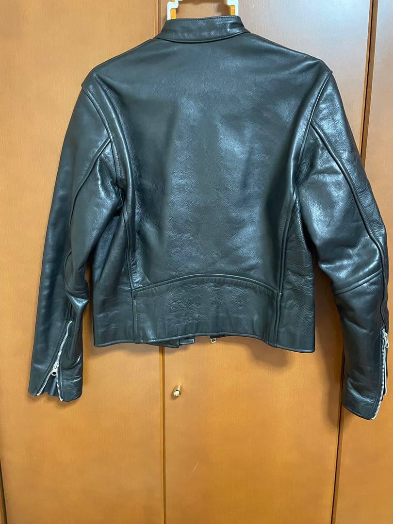 m*i様 vanson レザージャケット　シングルライダース　革ジャン　サイズ3