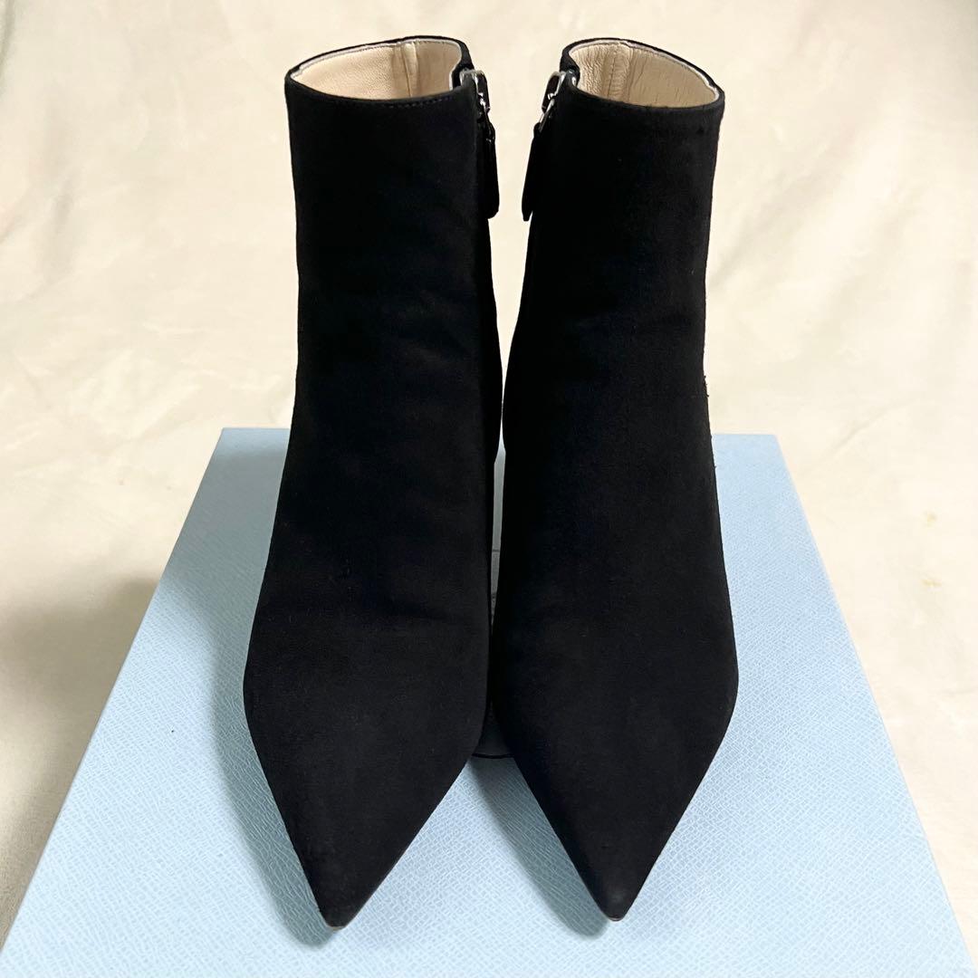 【Michael様】極美品！PRADA プラダ CAMOSCIO ショートブーツ